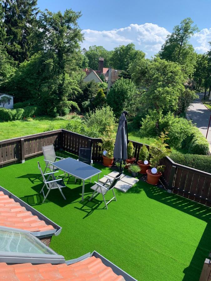 Ferienwohnung Zum Schloss Halbe Exterior photo